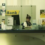 a man sitting at a desk