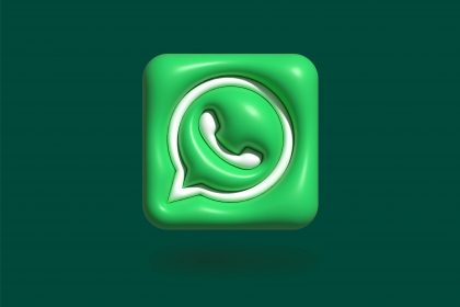 a green square icon with a phone in the middle