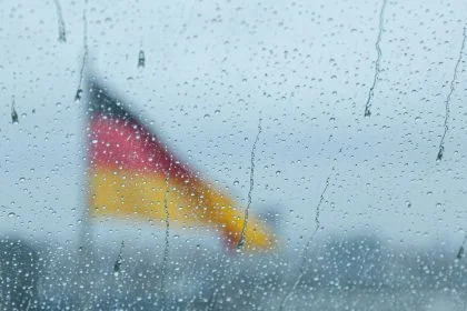 water droplets on glass window